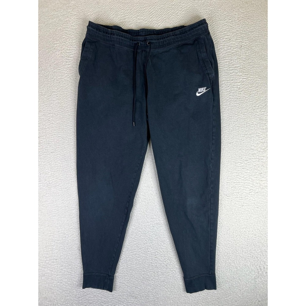 Nike‎ Womens XL Black Club Fleece Joggers Athletic Pants DJ8499-010